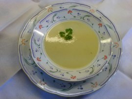 Jerusalem Artichoke and Fennel Soup